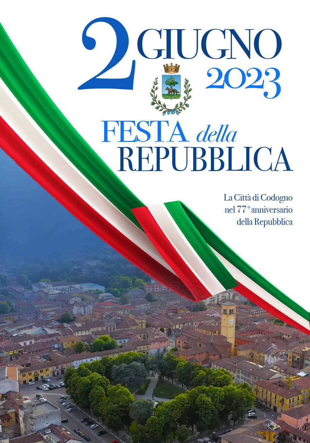 Locandina 2 giugno 2023 Festa della repubblica