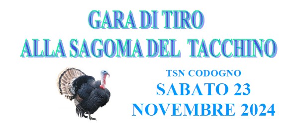 Banner_Gara di tiro alla sagoma del tacchino