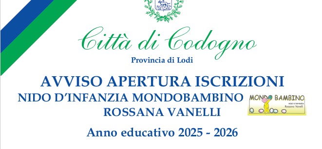 Banner_Apertura iscrizioni Nido
