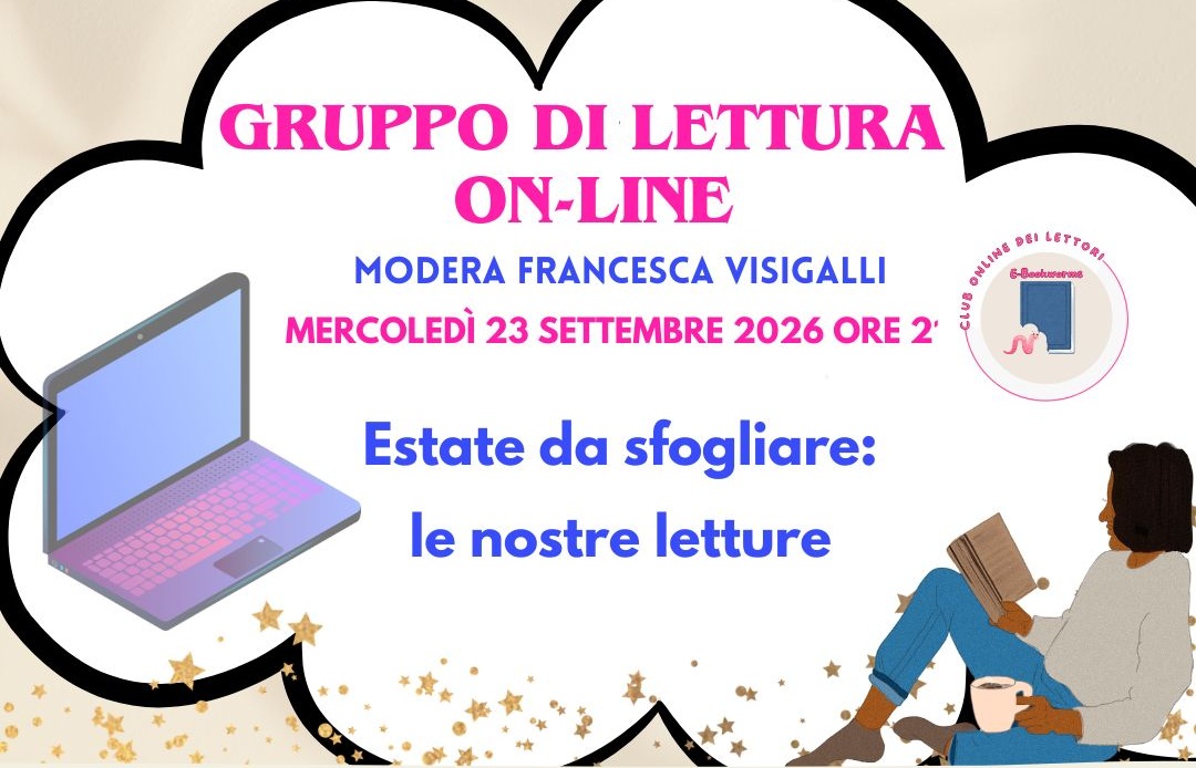 Banner Gruppo di Lettura online - settembre 2026