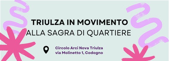 Banner_Triulza in movimento alla sagra di quartire 2026